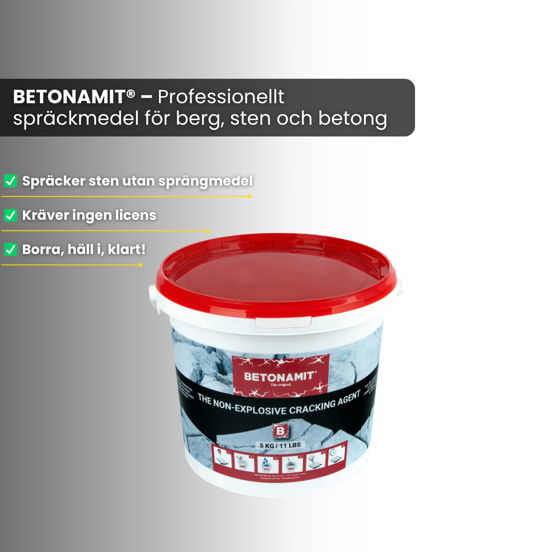Betonamit Spräckmedel