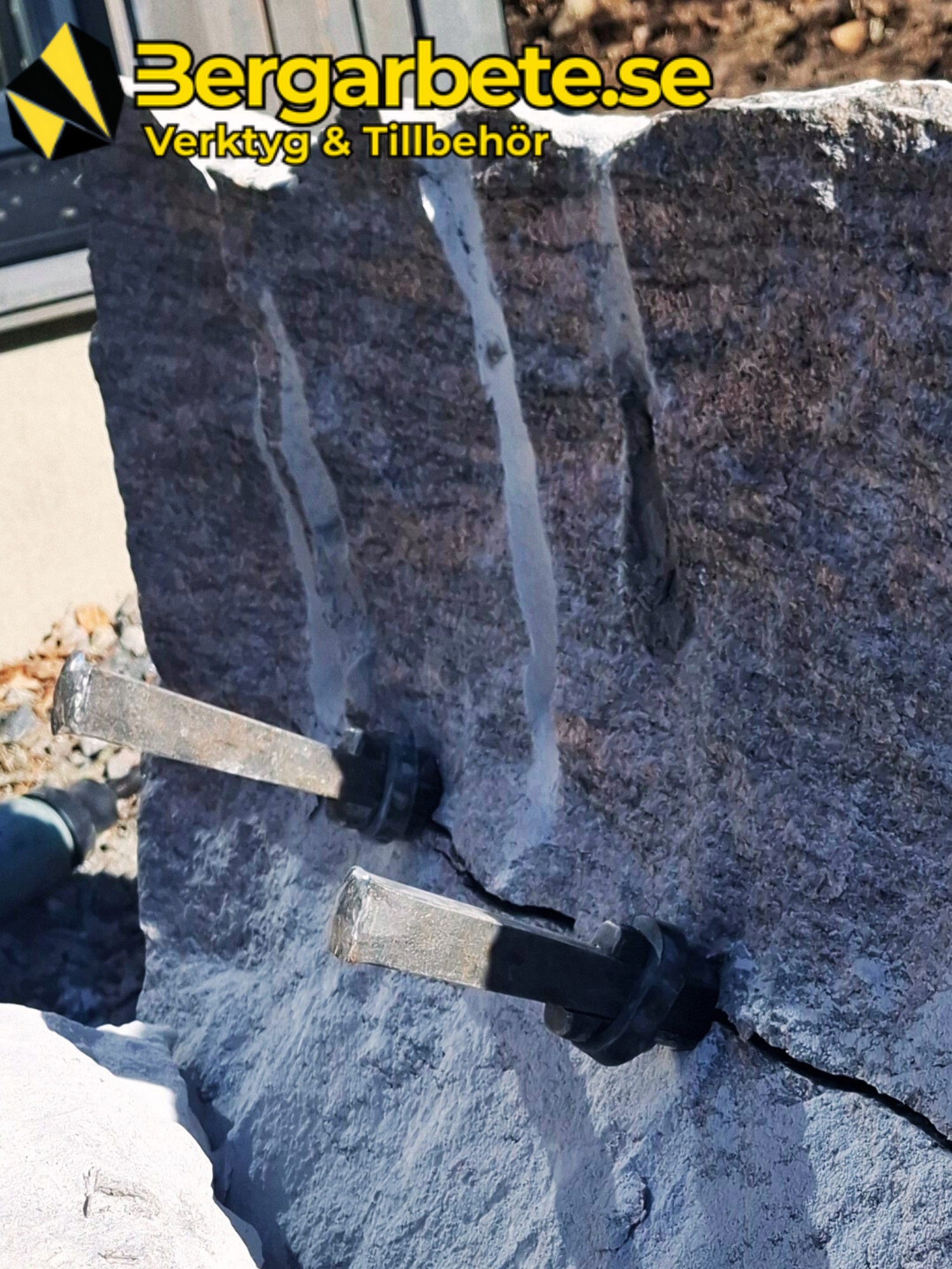 Spräckkil 24×190 mm –  För effektiv spräckning av sten och berg